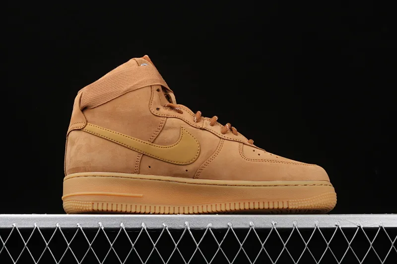 All categories Nk Air Force 1 Air Force series Nk Air Force 1 High Air Force high top Nk Air Force 1 High '07 2019 new version of wheat color Air Force One high top sneakers CJ9178-200